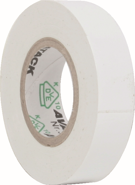 RO(25M)INSULATING TAPE 0.15X19MM WHITE
