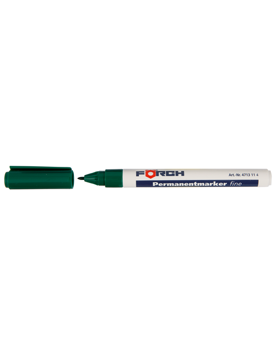 PERMANENT MARKER FINE GREEN 1-2MM