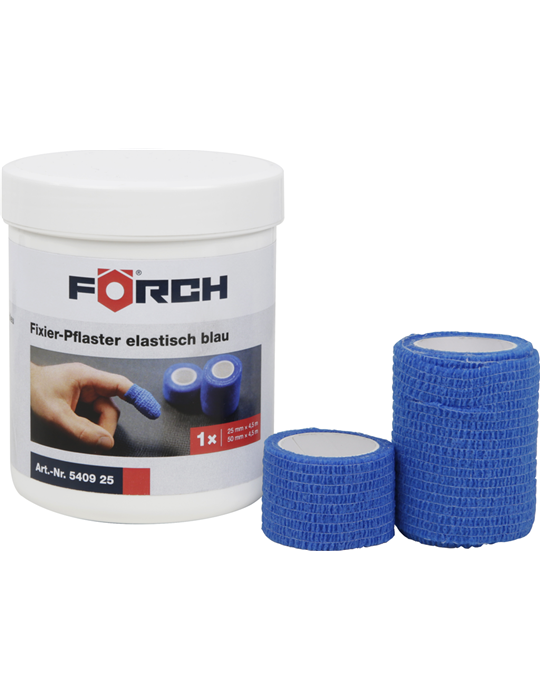 FIXING ELASTIC PLASTER BLUE