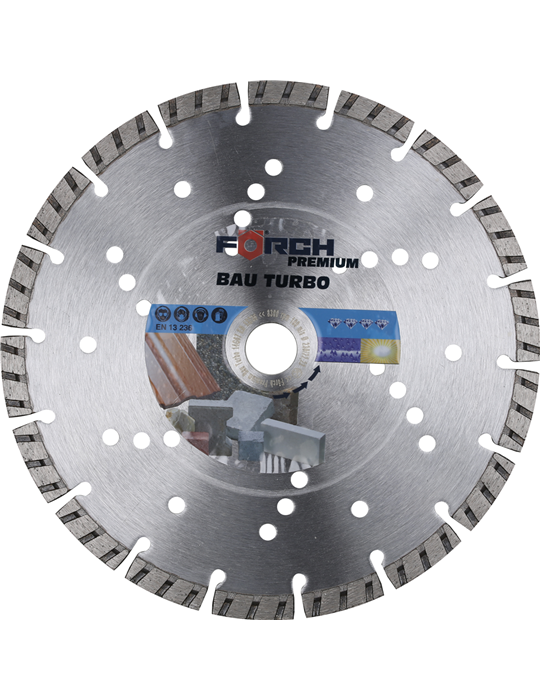 PREMIUM CONSTRUCTION TURBO CUTTING DISC 125