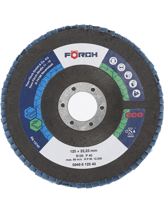 BRUSNA PLOČA GWT ECO 125P120