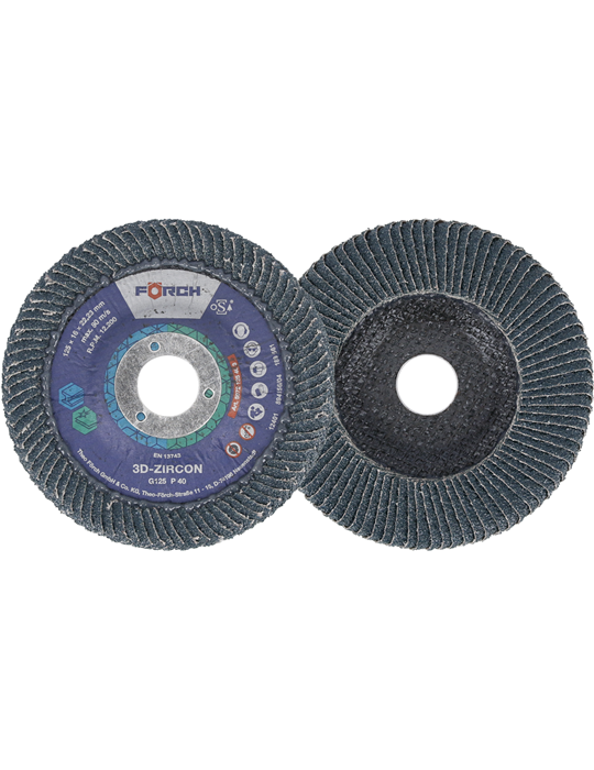 BRUS.PL. 3D ZIRKON 125MM P40