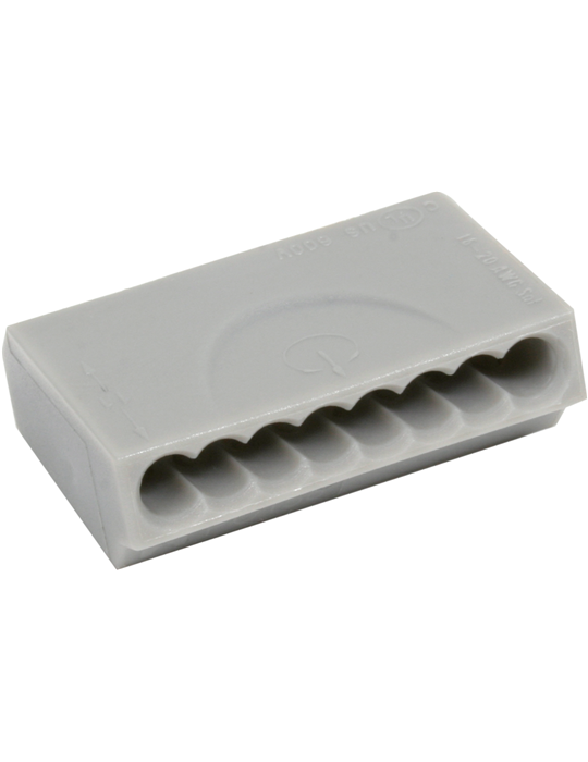 MINI PUSH-IN CONNECTOR 0.5-1MMØ 8-POLE