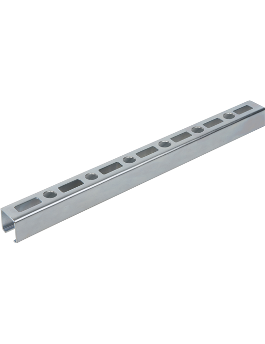 MOUNTING RAIL ZINC-PLATED 2M 28/30 (Strut Channel)