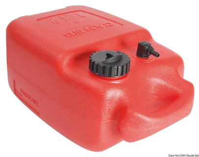 Eltex fuel tank - 22l, 50x33x23 cm, with optical level indicator
