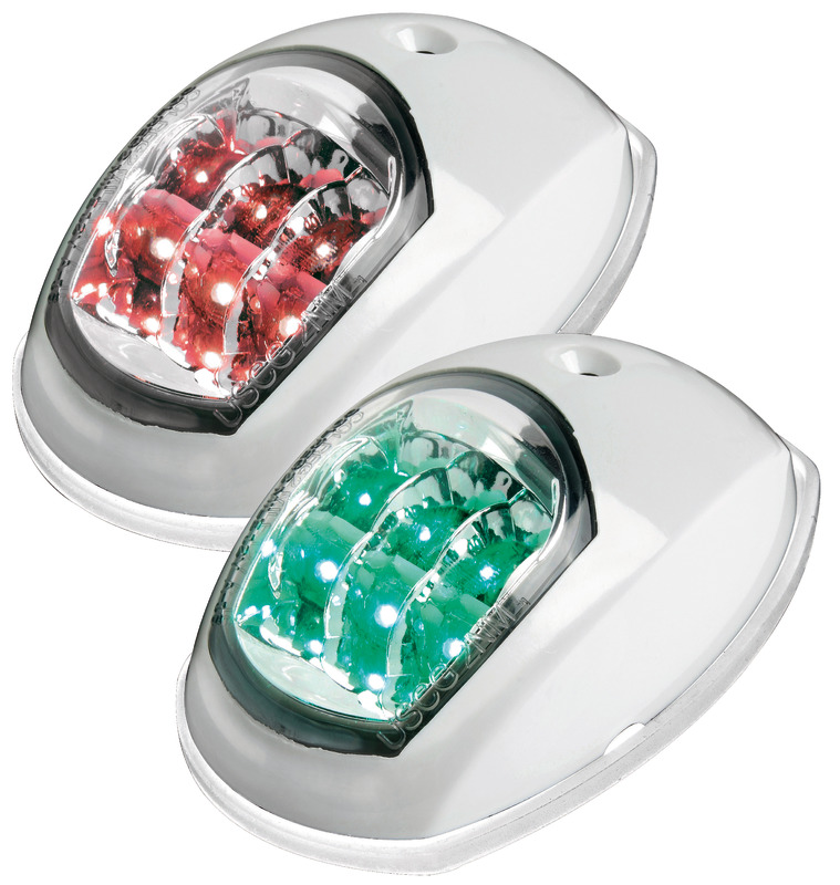EVOLED navigation light red-green 112.5* -white ABS housing