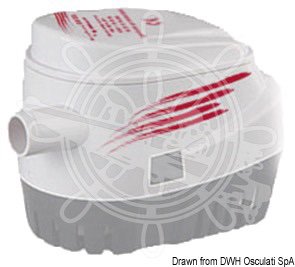 Pumpa kaljužna Europump II automatska - tip G600, 12V, 2,5 Amp