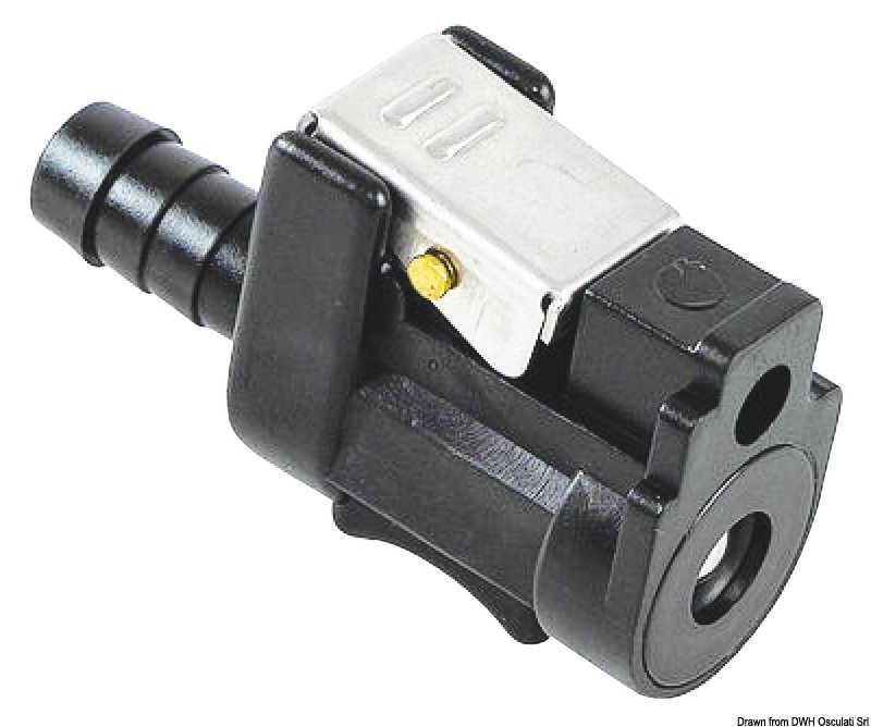 FUEL CONNECTOR YAMAHA-FEMALE, 10mm, 3/8"