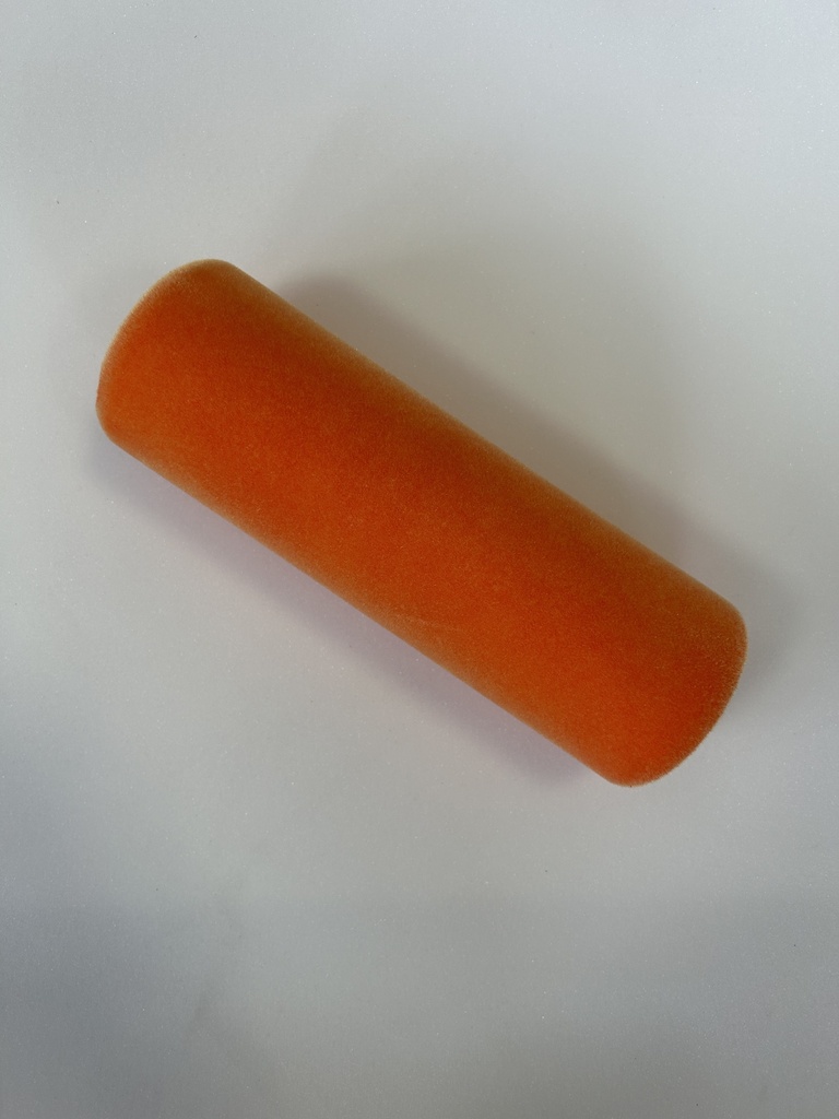 FLOCK STANDARD ROLLER 25 CM ROUNDED BOTH SIDES