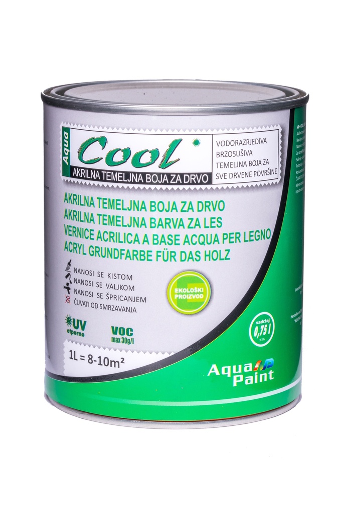 COOL AKRILNA TEMELJNA BOJA ZA DRVO 0.75