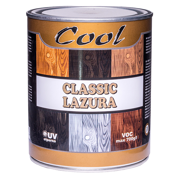 COOL LAZURA CLASSIC 0.75 HRAST