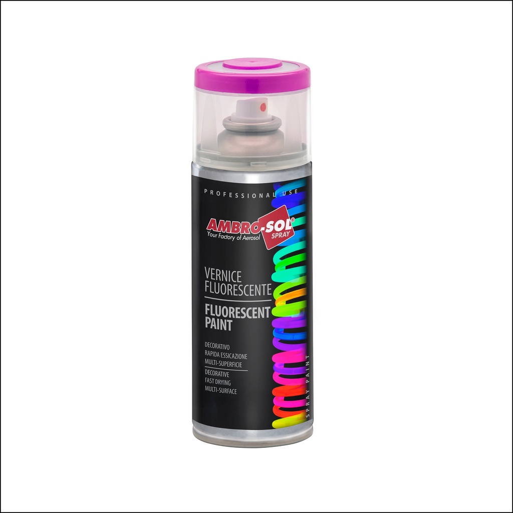AMBRO-SOL SPRAY 400ML FLUORESCENT RED