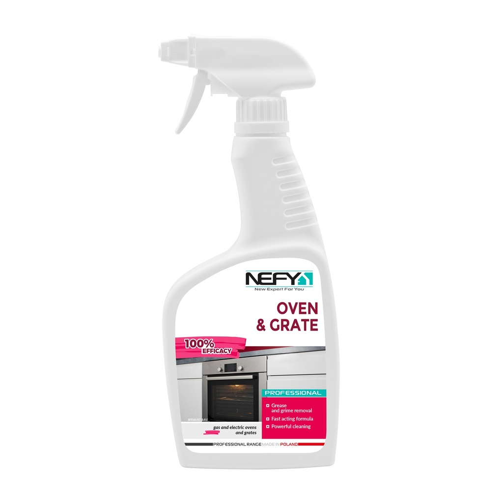 NEFY CLEANER FOR GRILLS AND OVENS - SPRAYER 500 ml