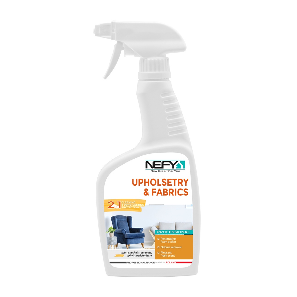 NEFY CLEANER FOR TEXTILES AND UPHOLSTERY - SPRAYER 500 ml