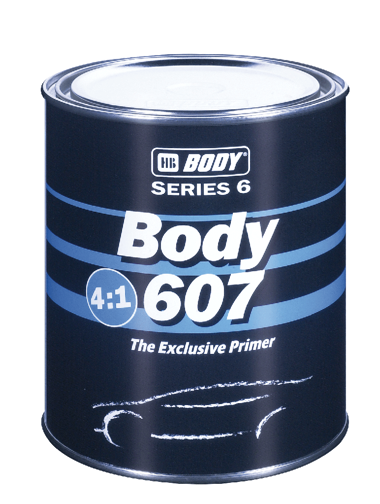 BODY 607 4:1 EXCLUSIVE GREY PRIMER-2K ACRYLIC PRIMER 800 ML