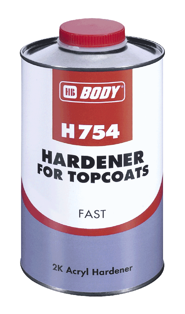 H754 HARDENER FOR TOPCOATS FAST-FAST HARDENER FOR 2K ACRYLICS AND 2K LACQUERS 500ML