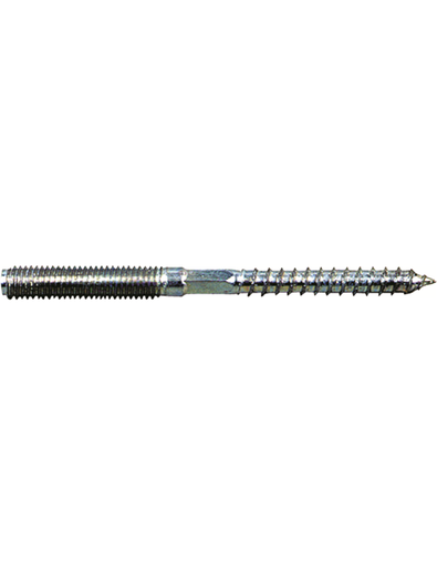 [186110120] TX25 HANGER BOLT ZINC-PLATED 10X120