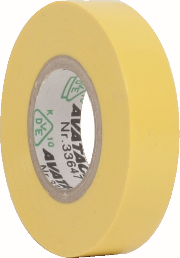 [37405] RO(10M)INSULATING TAPE 0.1X12MM YELLOW