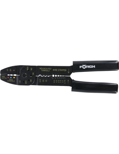 [379010] UNIVERSAL CRIMPING PLIERS FOR TERMINALS 10