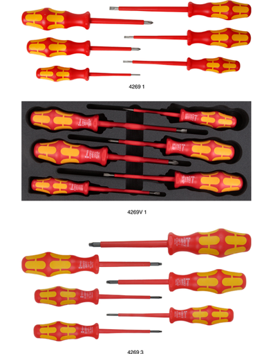 [42691] VDE SCREWDRIVER SET MK1 6PCS