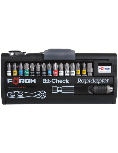 [43199] 1/4" BIT SET + RATCHET 31PCS. 5*