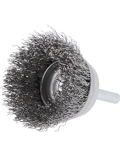 [58615753] CONICAL WIRE BRUSH STEEL D75 5*