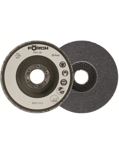 [59731152] FIRM ABRASIVE FLEECE DISC GWT 115 FINE