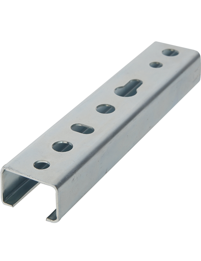 [85402718] MOUNTING RAIL ZINC-PLATED 2M 27/18 (Strut Channel)