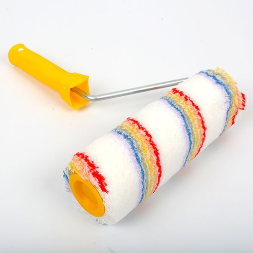 [V5475/230] STRONG POLYACRYLIC ARCOBALENO ROLLER COMPLETE SET 23CM