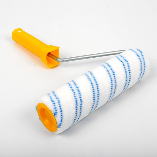 [V5041/230] STRONG NYLON BLUE ROLLER COMPLETE SET 23CM