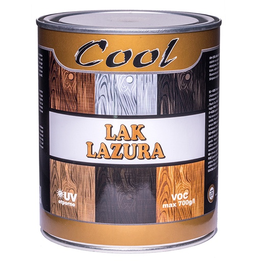[CL211] COOL LAK LAZURA 0.75 CRVENA