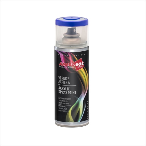 [V400SAT.1] AMBRO-SOL SPRAY 400ML RAL9010 BIJELI POLUMAT SATIN