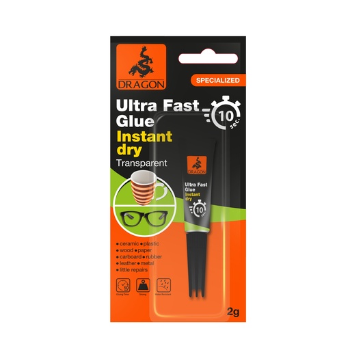 [DKC002] DRAGON CYANOACRYLATE ADHESIVE 2 GR. 10-SECONDS